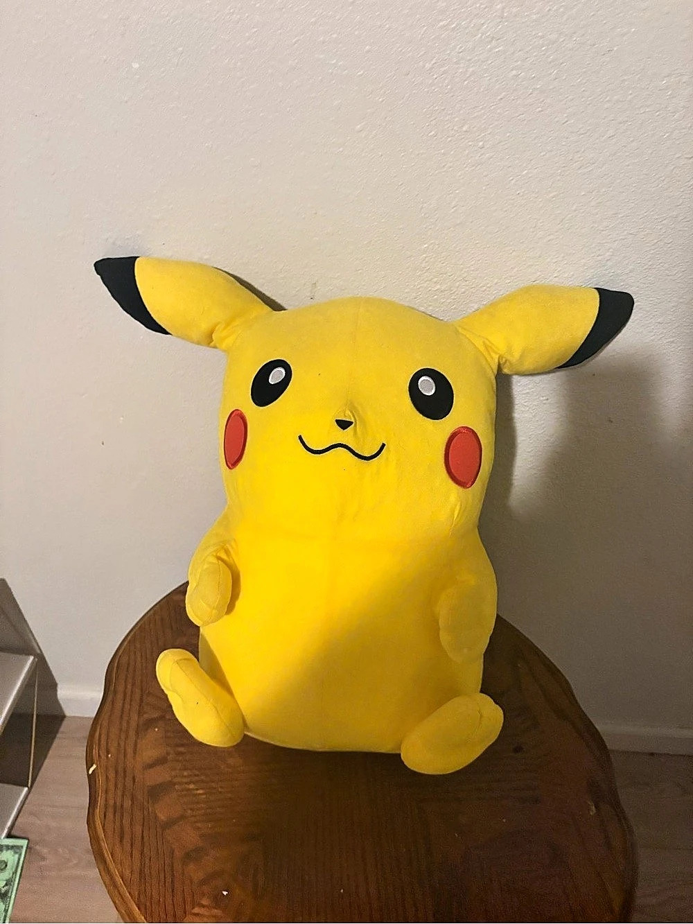 RARE LARGE Pokémon Pikachu Plush Yellow & Red